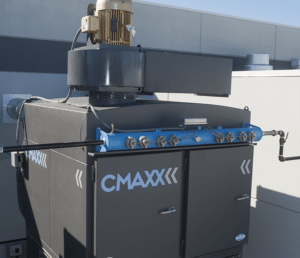 CMAXX dust and fume collector installation reaping energy cost savings for customer