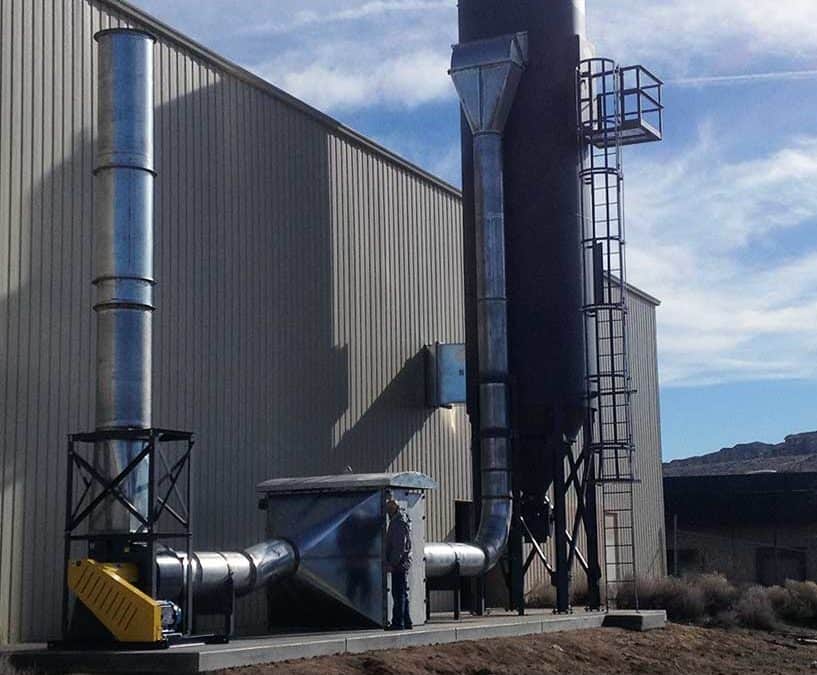 PVC Pulverizing Process Creates Fume and Dust Problems for a Major Recycling Company