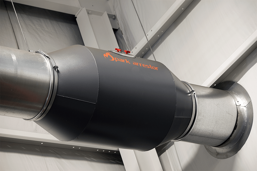 Spark Trap The Spark Arrestor for Your Dust Collector