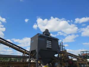 CMAXX dust collector for silica dust collection