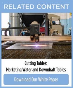 Download our white paper to understand the many benefits of a downdraft table.