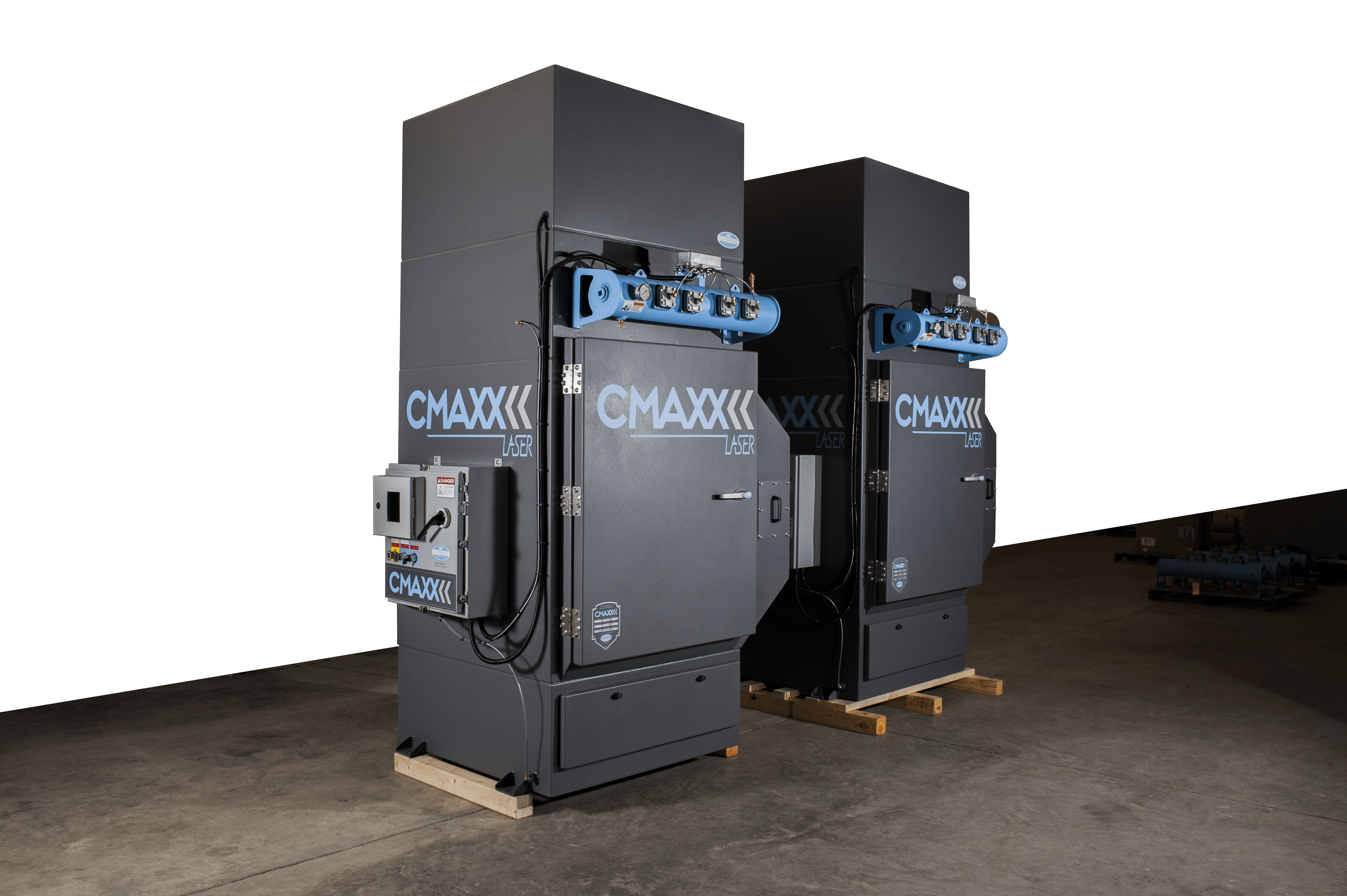 CMAXX Laser fume extractor system for CNC laser tables