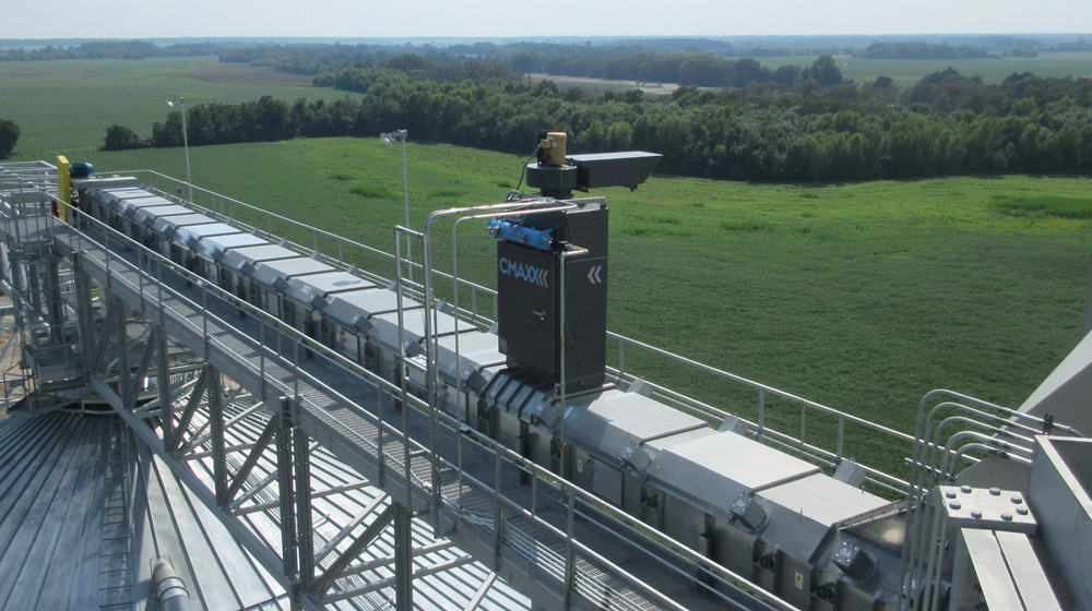 CMAXX Spot Filter on a Conveyor