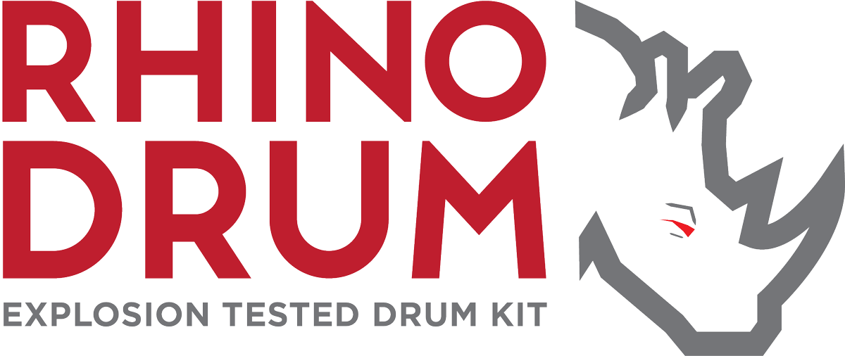 Rhino Drum explosion tested drum kit