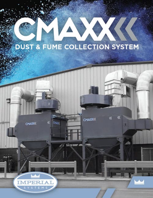 brochure cover for CMAXX Dust & Fume Collection System