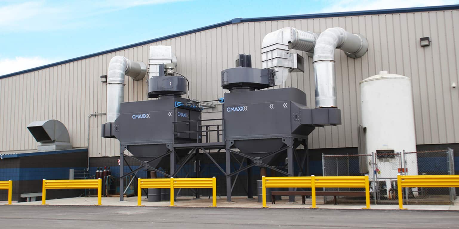 CMAXX Dust and Fume Collector on welding application