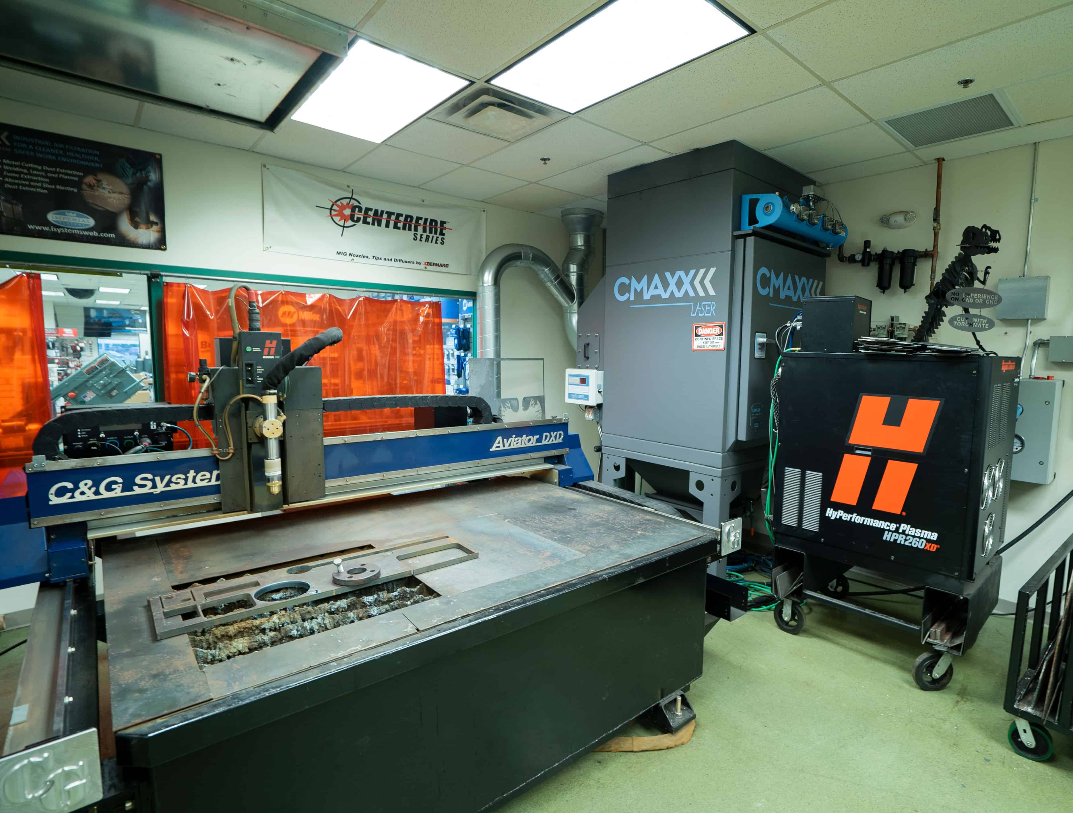 Plasma Cutting Fume Extraction Imperial Systems