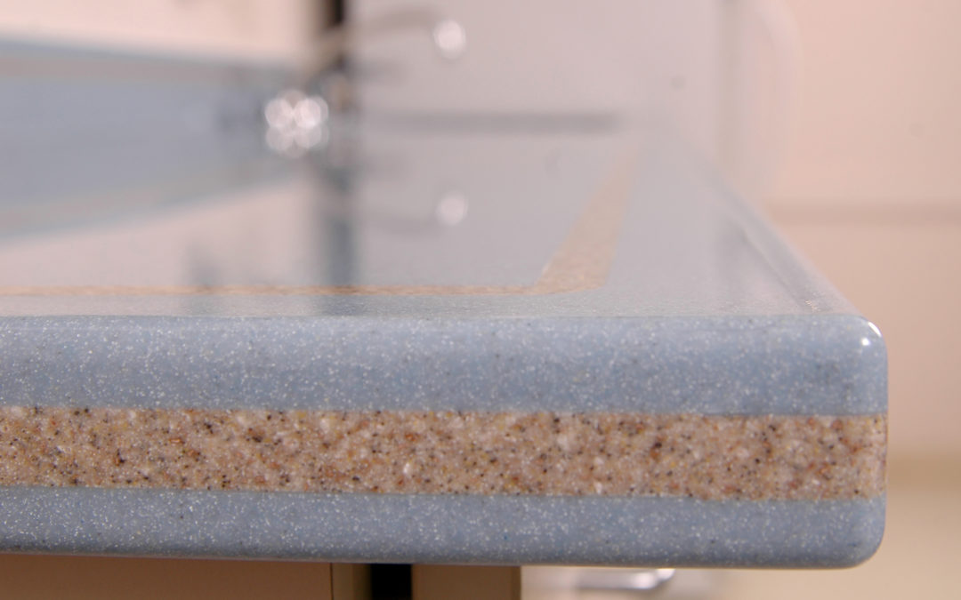 Case Study Solid Surface Custom Countertop Manufacturing