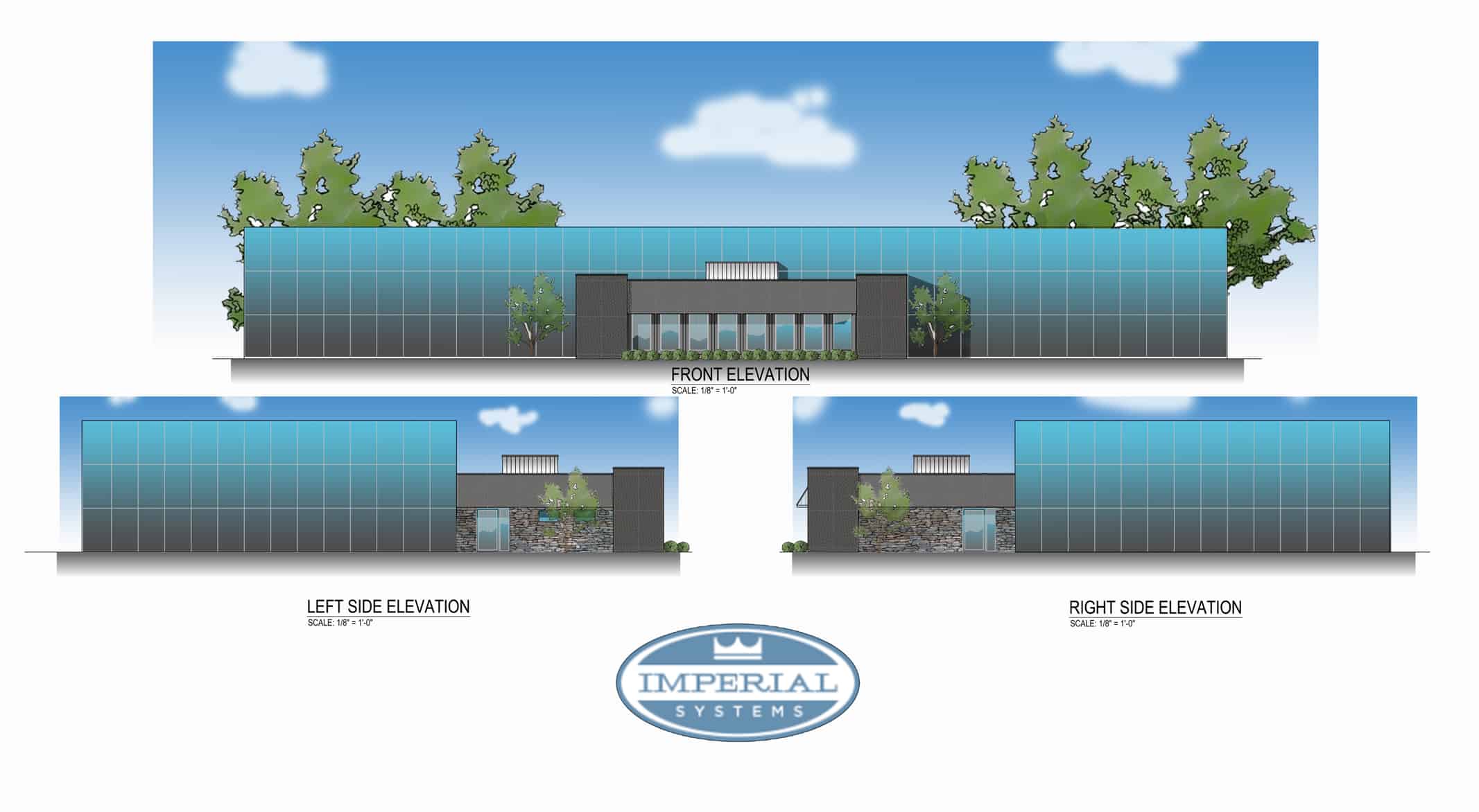 New manufacturing facility rendering
