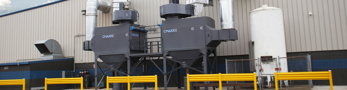 CMAXX Dust & Fume Collector on welding application