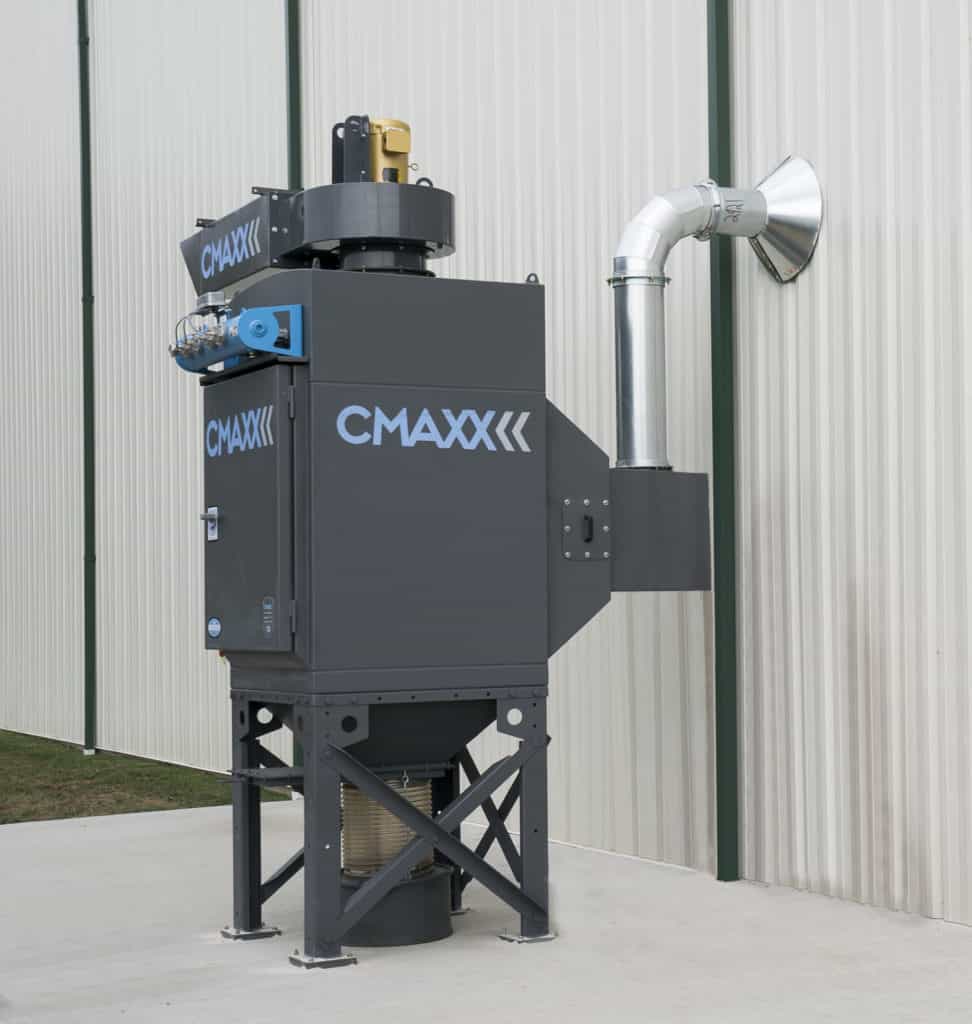Installation of a CMAXX dust collection system