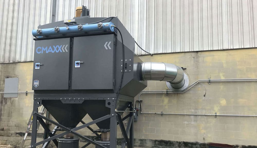 The CMAXX Dust & Fume Collector can prevent a dangerous aluminum fire and explosion