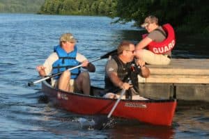 Troy spends a lot of time working with his Trail Life group.