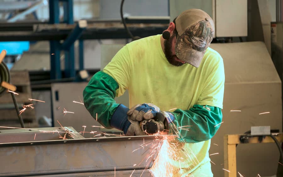 Skilled Trades in Our Industrial Fabrication Shop