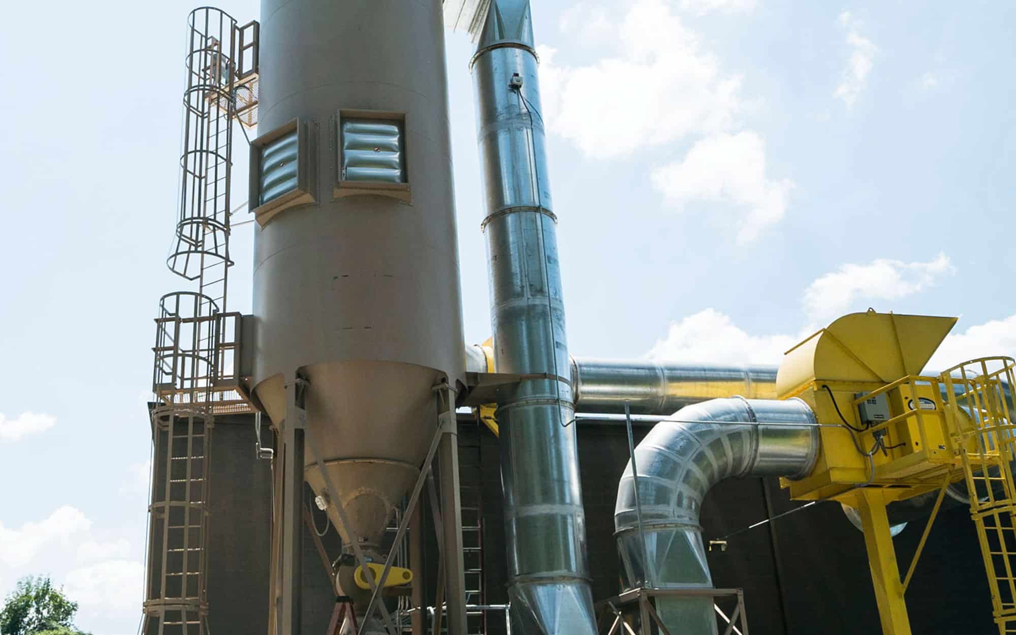 CMAXX Industrial Dust Collector Fiberglass Reinforced Plastic Plant