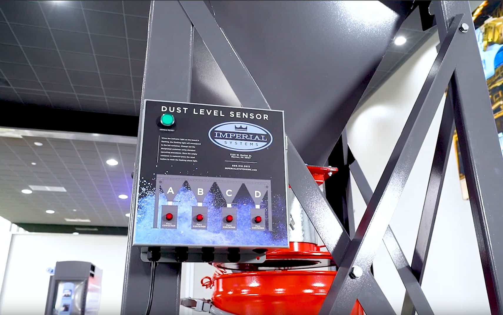 Video Dust Level Sensor from Imperial Systems Imperial Systems