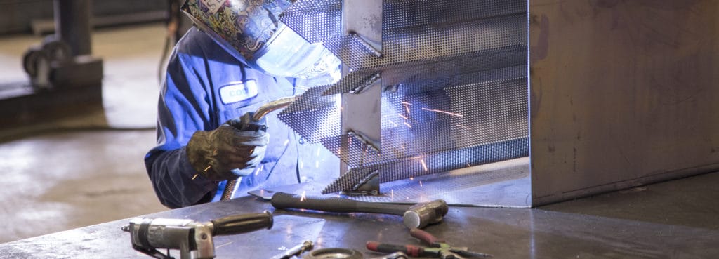 Welding stainless steel produces fumes that can cause cancer.