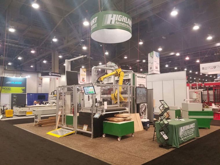 Hermance Machine Company made their first appearance this year at AWFS 2019.