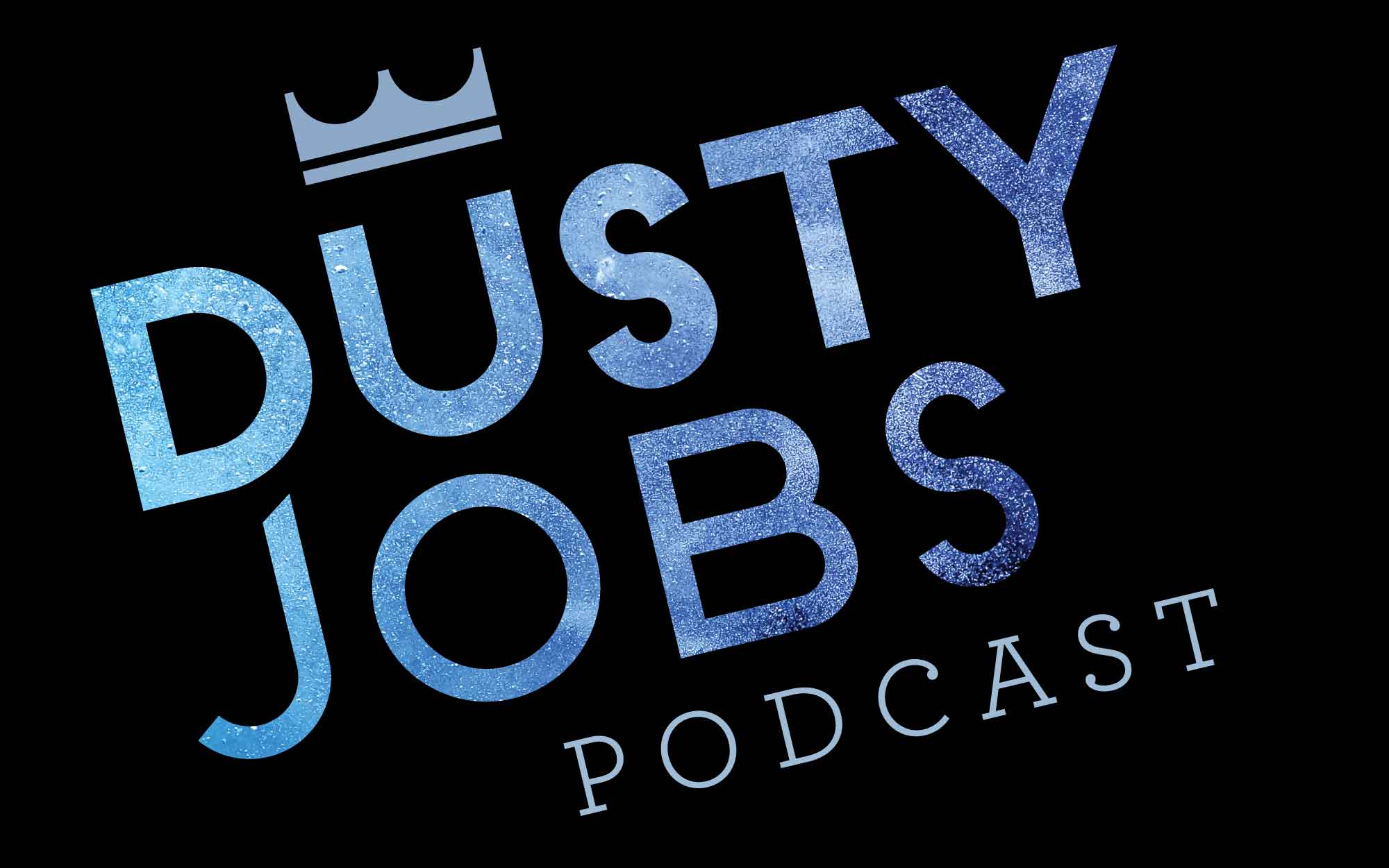 Logo for Dusty Jobs Podcast