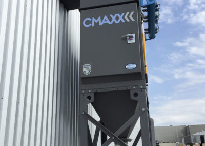 CMAXX dust collector unit on a robotic welding fume application