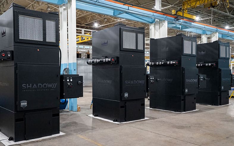 four CMAXX units for automotive robotic welding application