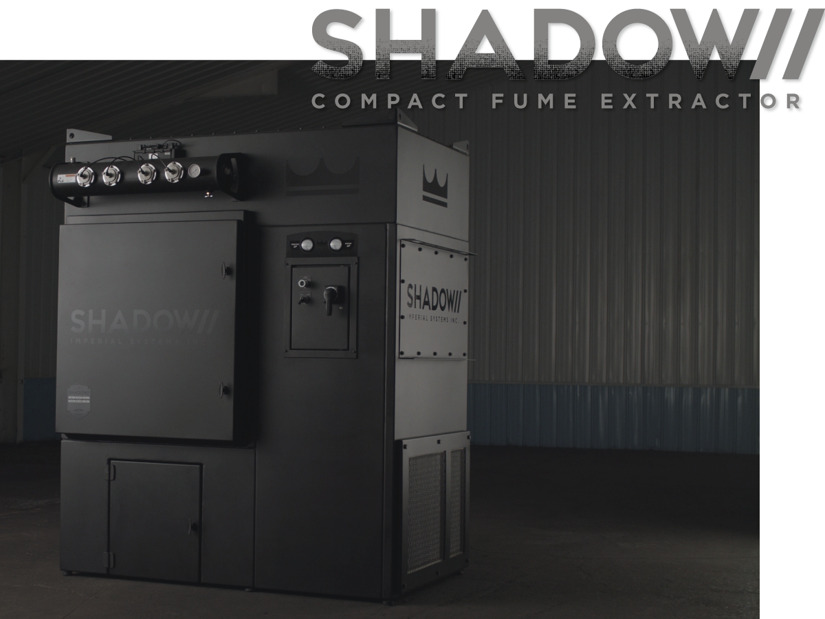 Shadow Compact Fume Extractor button