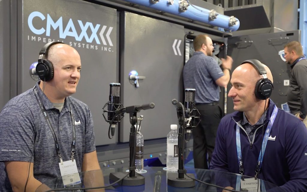 Interview with Jeremiah Wann in Booth at FABTECH 2022